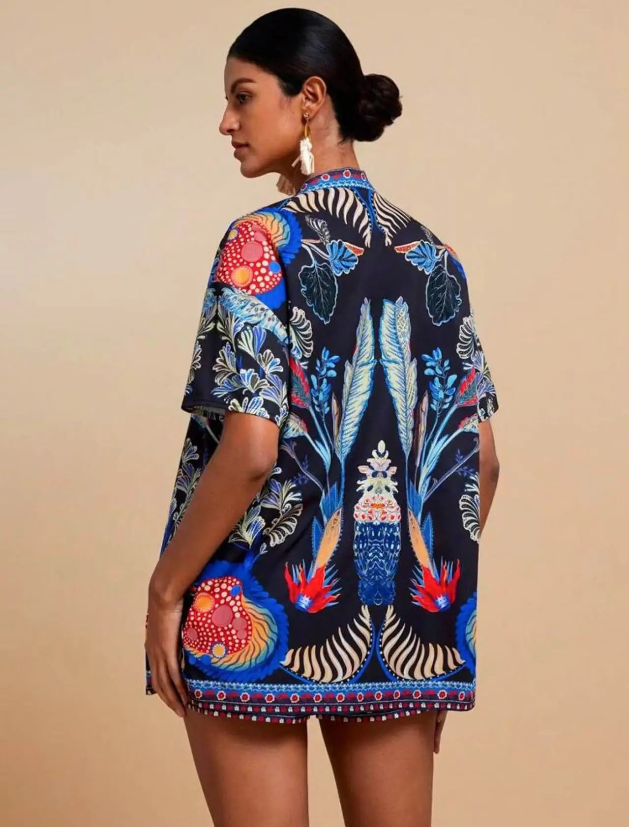 Soleia™ Kimono Set – Boho-eleganse med tropisk preg