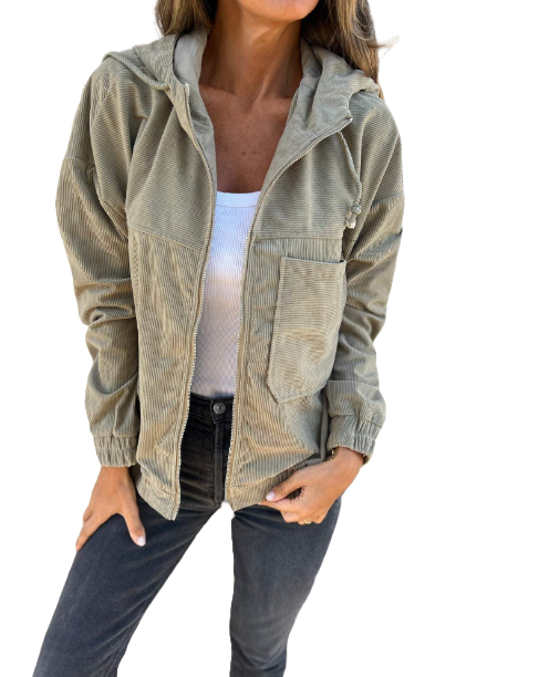 Flexi - Cardigan med hette