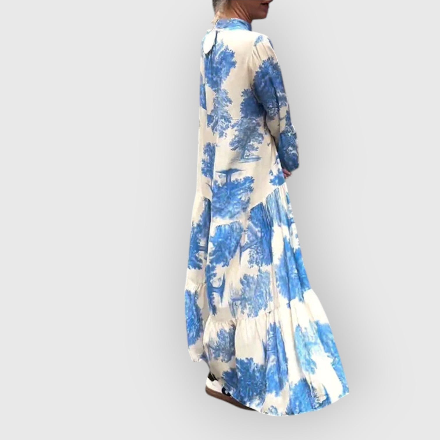 Isabella – Kjole med vintageprint