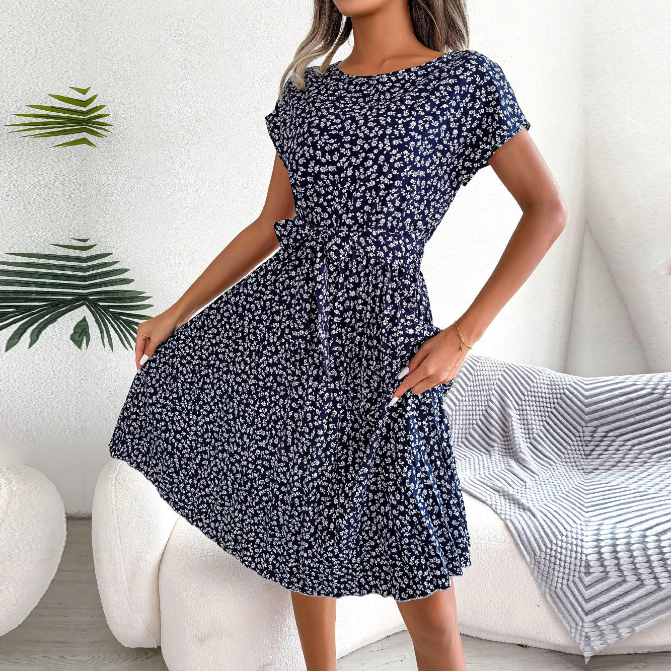 Lunare™ Draped Dress – Komfort og eleganse i ett